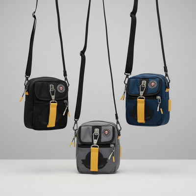 Tough Warrior Unisex Fashion Cell phone Bag Mini Sling Bag Pouch Bag Chest Bag Waist Bag Soft Nylon,,,,,,,,,,,,,,,,,[ Model No...3 ]