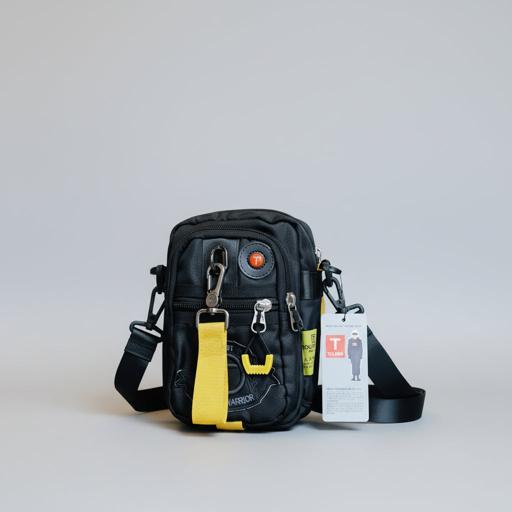 Tough Warrior Unisex Fashion Cell phone Bag Mini Sling Bag Pouch Bag Chest Bag Waist Bag Soft Nylon,,,,,,,,,,,,,,,,,[ Model No...2 ]