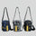 Tough Warrior Unisex Fashion Cell phone Bag Mini Sling Bag Pouch Bag Chest Bag Waist Bag Soft Nylon,,,,,,,,,,,,,,,,,[ Model No...2 ]
