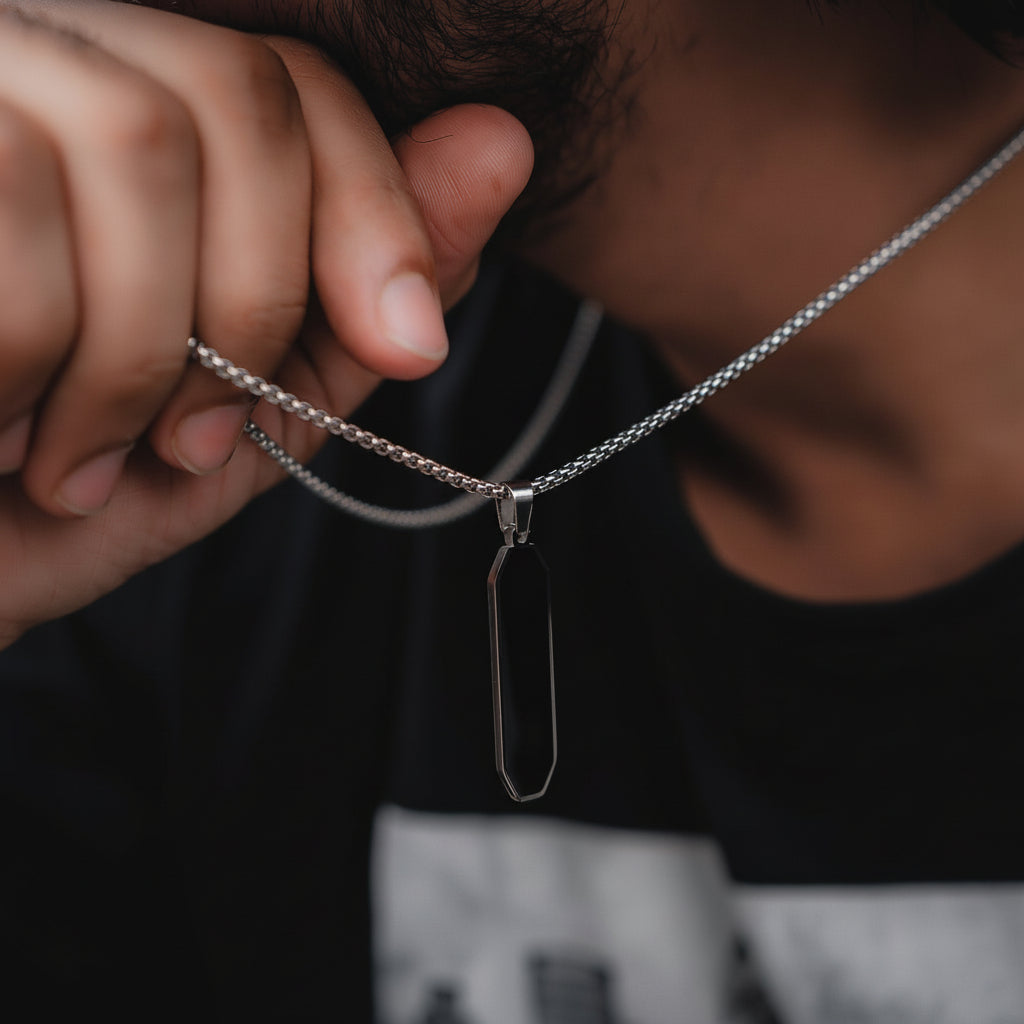 Modern Minimalist Pendant Necklace