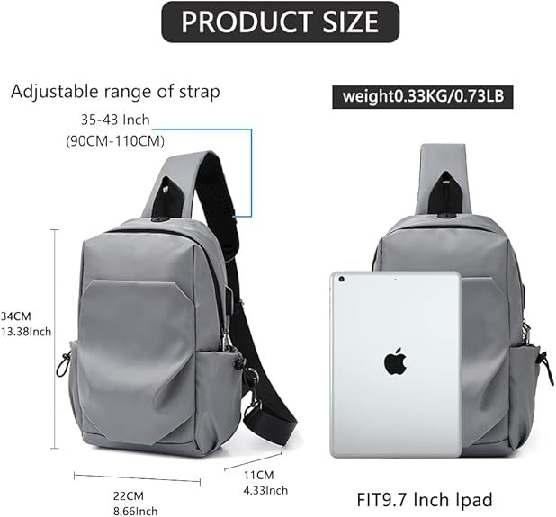 Outdoor Small Mini Crossbody Bag 12L