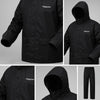 Happylon Rain Coat For Biker. High Quality 100% Water Proof Raincoat Dark Blue