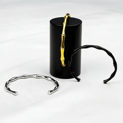 Stainless Steel Bamboo Twist Bracelet for Man/Women