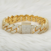 Metal, Stone, Alloy, Steel, Stainless Steel Cubic Zirconia, Diamond, Crystal Platinum, Rhodium, Sterling Silver Bracelet