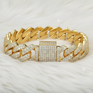 Metal, Stone, Alloy, Steel, Stainless Steel Cubic Zirconia, Diamond, Crystal Platinum, Rhodium, Sterling Silver Bracelet