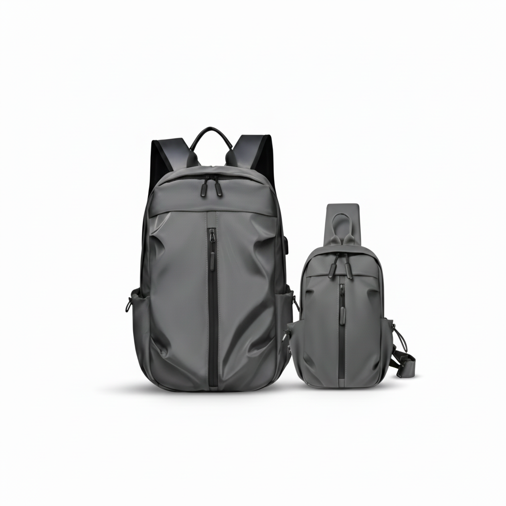 Combo Of School College Laptop bag with crossbody Bag (2 pcs )