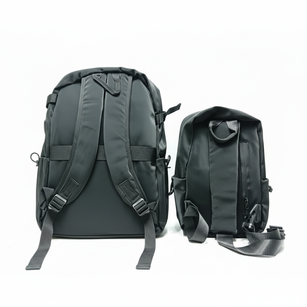 Combo Zebra Fashion Backpack and Crossbody Sling Bag