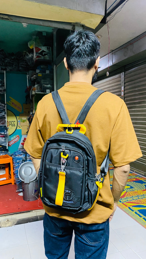 Tough Warrior (L) Size Fashion Men Sling Bag Shoulder Messenger Bag With Metal Lock,[ Model No...2]