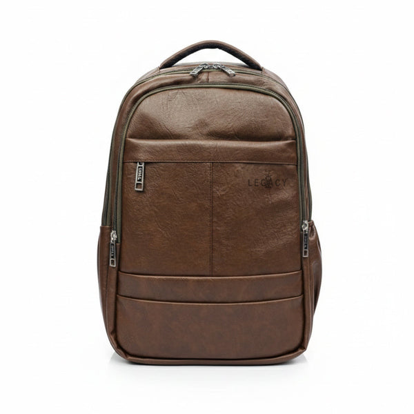 PU Leather Premium Quality Laptop and Travel Backpack