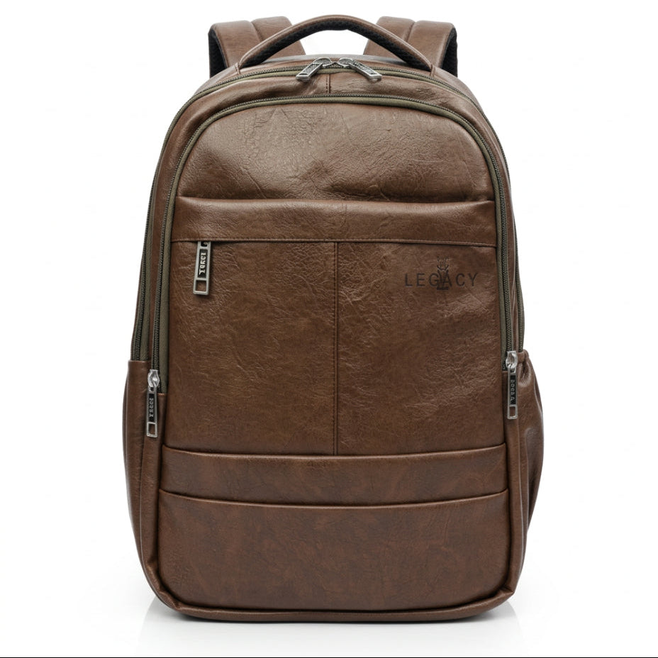 Brown leather backpack on a white background


Shop the LEGACY Premium Brown PU Leather Backpack, designed for everyday use, office, study and travel. Featuring a stylish leather-look finish, durable construction, multiple compartments and a lightweight, comfortable design.

LEGACY Backpack, Brown Backpack, PU Leather Bag, Laptop Backpack, Travel Backpack, Office Backpack, Men's Backpack, Premium Backpack, Lightweight Bag, Durable Backpack, Everyday Bag, Stylish Backpack, Professional Bag, College Backpack,