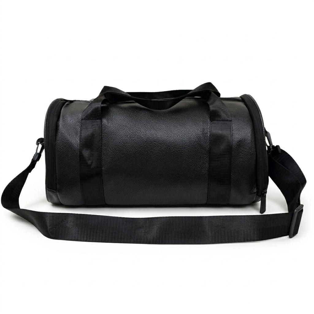 Upgrade your travel style with the Premium Black Duffle Bag by Legacy™. Durable, spacious, and perfect for gym, weekend trips, and travel. Shop now for the best price!

duffle bag, black duffle bag, travel bag, gym bag, premium bag, 13 inch bag, men's travel bag, sports bag, overnight bag, cylindrical bag, stylish bag, black travel bag, carry bag, zipper bag, compact duffle bag, premium travel accessories