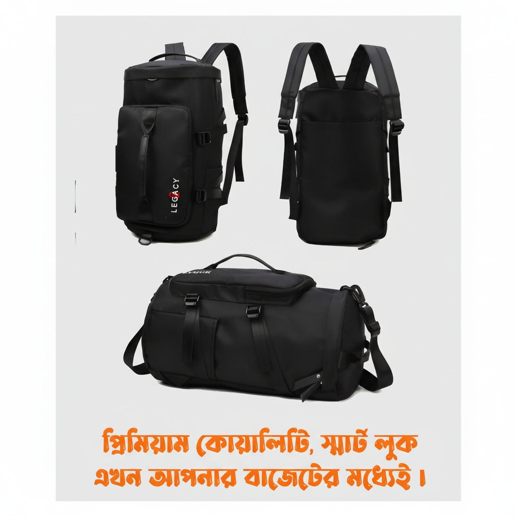 4 in 1 Travel Bag,Gym Bag with Gift 🎁