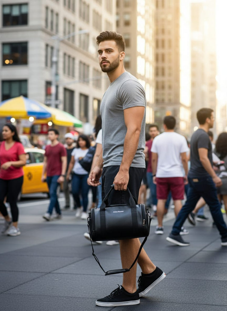 Most Stylist PU Leather Duffle Bag Gym Size