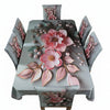Decorative Dining Table Cloth 3D Print With Six Chair Cover (FREE ) (Copy) Premium  Quality