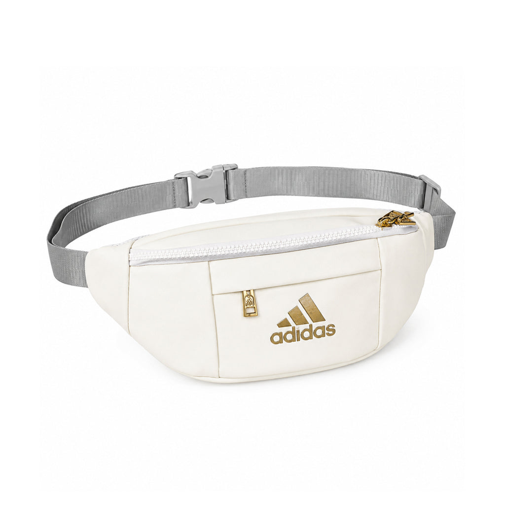 Adidas fan made edition Belt Bag , Waist Bag Luxe Satin  (Black/Gold)
