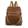 Fashion Comfortable Leather Student Backpack Travel Backpack Office Backpack for Men