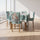Premium Quality Decorative Dining Table Cloth 3D Print With Six Chair Cover (FREE )
