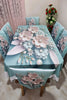 Premium Quality Decorative Dining Table Cloth 3D Print With Six Chair Cover (FREE )