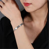 Ayatul Kursi Cuff Bangle Stainless Steel Arabic Bracelet Islamic Calligraphy Muslim Jewelry for  Gift