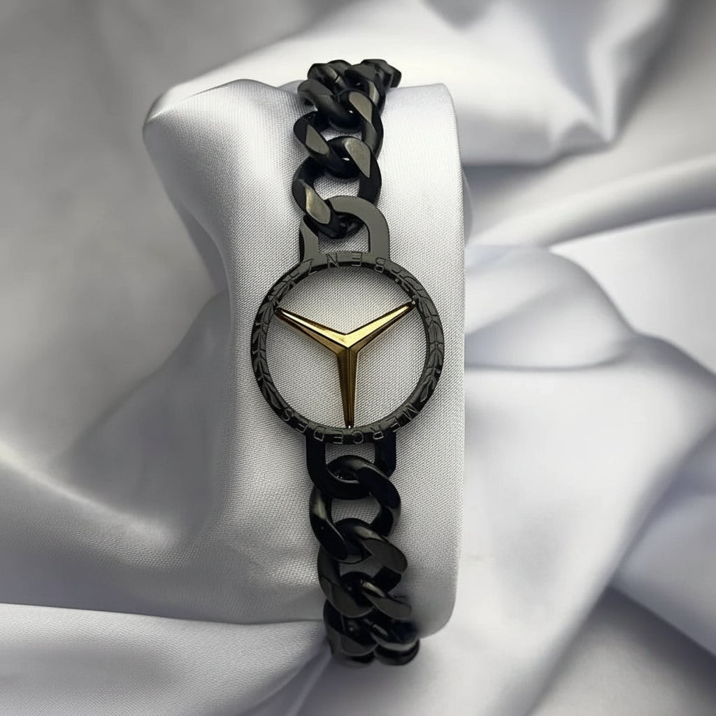 Premium Quality Mercedes-Benz Chain Bracelet