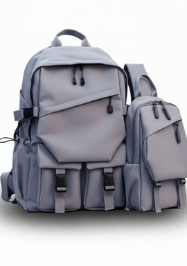 Combo Zebra Fashion Backpack and Crossbody Sling Bag