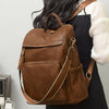 Fashion Comfortable Leather Student Backpack Travel Backpack Office Backpack for Men