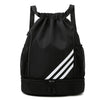 Multi-Pocket Waterproof Drawstring Backpack for Sports Travel Hiking Drawstring Bag