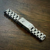 Stainless Steel Crown Jubilee Bracelet for Men's Fashion Accessories