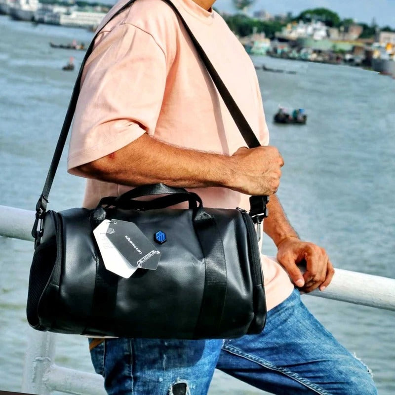 Most Stylist PU Leather Duffle Bag Gym Size