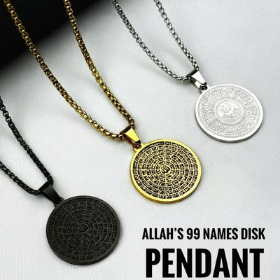 99 Names of Allah Islamic Necklace