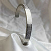 Ayatul Kursi Cuff Bangles  For Women Men Stainless Steel Simple Carve Bangle Messager Islam Muslim