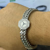Mercedes Benz Punk Men Wide Cuban Link Chain Bracelet