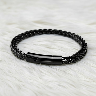 American Retro Round Grinding Chain Link Raptor Bracelet
