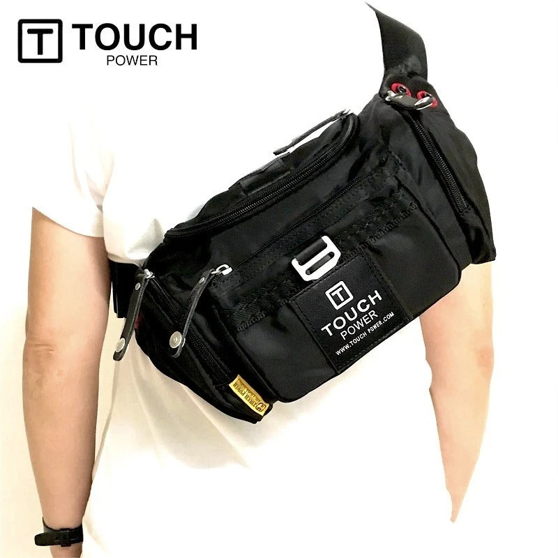 Touch Power Men Waist Pack Chest Bag Pouch Bag
