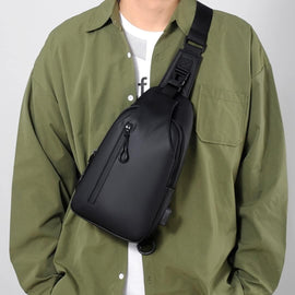 Australian Cross Body Double Layer Zipper Bag