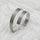 Ayatul Kursi Ring For Women Men Stainless Steel Simple Carve Bangle Messager Islam Muslim