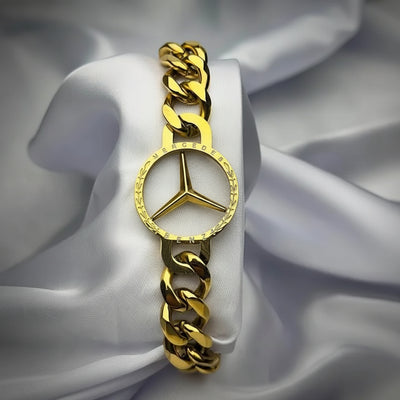 Premium Quality Mercedes-Benz Chain Bracelet