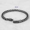 American Retro Round Grinding Chain Link Raptor Bracelet