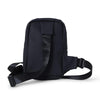 Men's Oxford Chest Bag | Casual Crossbody Shoulder Bag | Small Diagonal Bag for Men and Women | Black