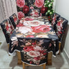 3D  Dining Table Cloth  With Six Chair Cover (FREE ) Premium Quality