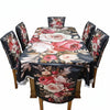 3D  Dining Table Cloth  With Six Chair Cover (FREE ) Premium Quality
