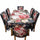 3D  Dining Table Cloth  With Six Chair Cover (FREE ) Premium Quality