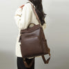 Fashion Comfortable Leather Student Backpack Travel Backpack Office Backpack for Men