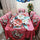 Decorative Dining Table Cloth 3D Print With Six Chair Cover (FREE ) Premium Quality