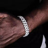 Metal, Stone, Alloy, Steel, Stainless Steel Cubic Zirconia, Diamond, Crystal Platinum, Rhodium, Sterling Silver Bracelet