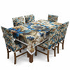 Affordable Dining Covers Decorative Dining Table Cloth With Six Chair Cover  3D Designs  (FREE ) Premium Quality (Copy) (Copy) (Copy)