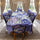3D Decorative Dining Table Cloth  With Six Chair Cover (FREE ) Premium Quality