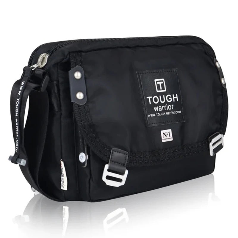 Tough Warrior Men Sling Bag Shoulder Bag Messenger Bag Soft Nylon Bag