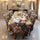 Decorative 3D Designs  Dining Table Cloth With Six Chair Cover   (FREE ) Premium Quality