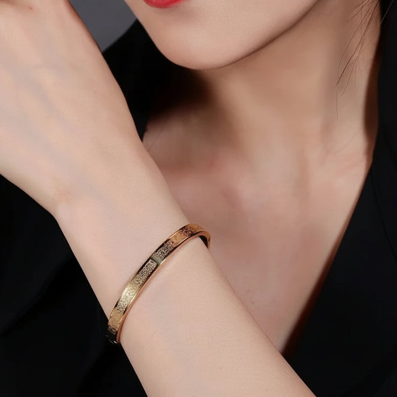 Ayatul Kursi Cuff Bangle Stainless Steel Arabic Bracelet Islamic Calligraphy Muslim Jewelry for  Gift